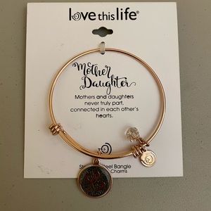 Love this Life Mother/Daughter Bangle with charms